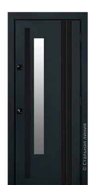 Входная дверь Баслер (вид снаружи) - купить в Москве