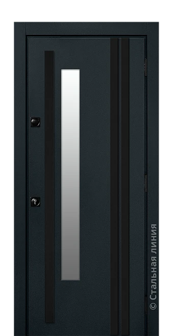 Входная дверь Баслер (вид снаружи) - купить в Москве