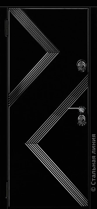 Входная дверь 288АР1 (витринный образец) (вид снаружи) - купить в Москве