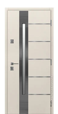 Входная дверь Мерибель (вид снаружи) - купить в Москве