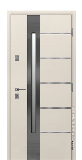 Входная дверь Мерибель (вид снаружи) - купить в Москве