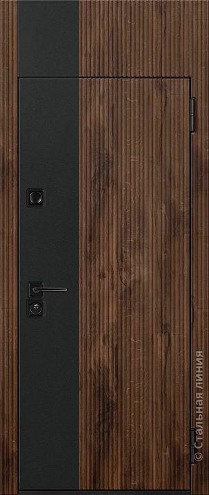 Входная дверь Кобург (вид снаружи) - купить в Москве