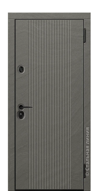 Входная дверь Солид (вид снаружи) - купить в Москве