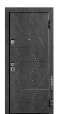 Входная дверь Обливион (вид снаружи) - купить в Москве