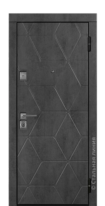 Входная дверь Обливион (вид снаружи) - купить в Москве