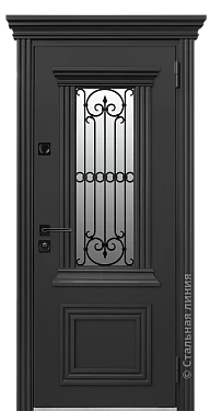 Входная дверь Алон (вид снаружи) - купить в Москве