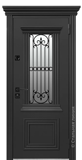 Входная дверь Алон (вид снаружи) - купить в Москве