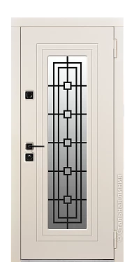 Входная дверь Фибоначчи (вид снаружи) - купить в Москве