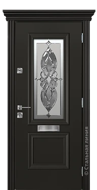 Входная дверь Аклавик (вид снаружи) - купить в Москве