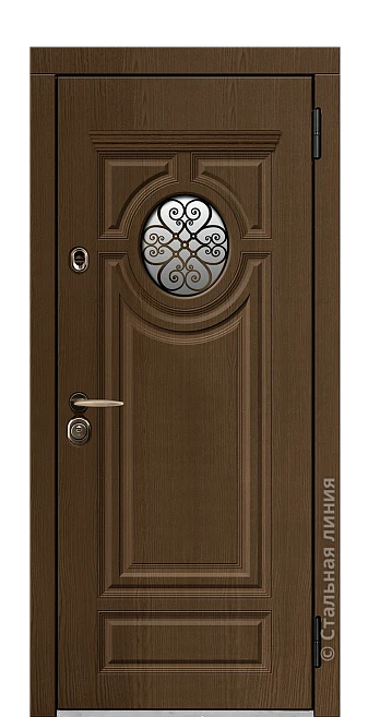 Входная дверь Белладжо (вид снаружи) - купить в Москве