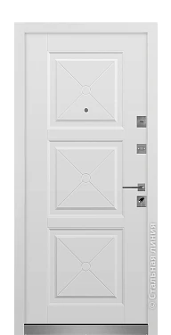 Входная дверь Алимия (вид изнутри) - купить в Москве