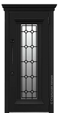 Входная дверь Акира (вид снаружи) - купить в Москве