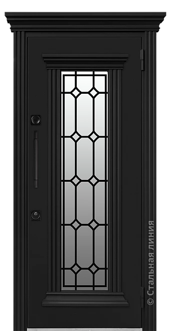 Входная дверь Акира (вид снаружи) - купить в Москве