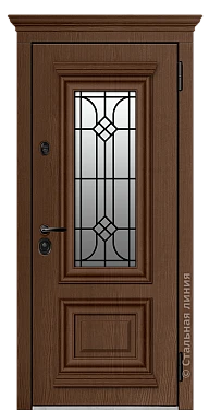 Входная дверь Монтэ (вид снаружи) - купить в Москве