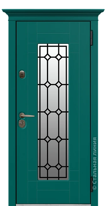 Входная дверь Бенвиль (вид снаружи) - купить в Москве