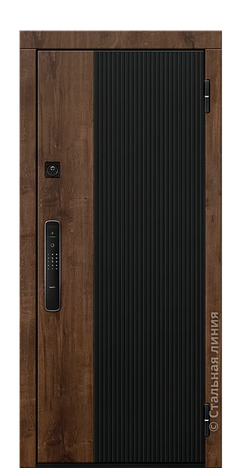 Входная дверь Кобург (вид снаружи) - купить в Москве