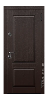 Входная дверь Дельфа (вид снаружи) - купить в Москве