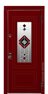 Входная дверь Шоле (вид снаружи) - купить в Москве