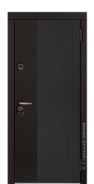 Входная дверь Кобург (вид снаружи) - купить в Москве