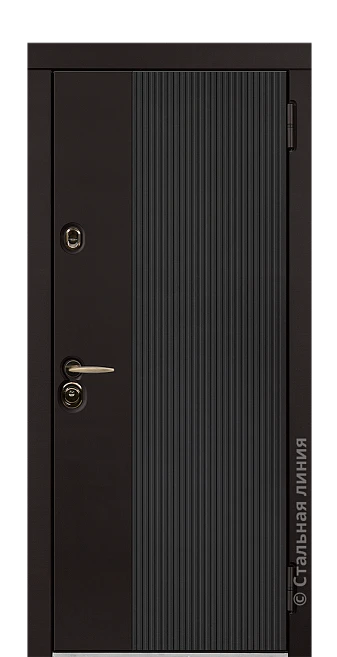 Входная дверь Кобург (вид снаружи) - купить в Москве