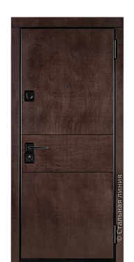 Входная дверь Плимут (вид снаружи) - купить в Москве