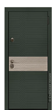 Входная дверь Кентукки (вид снаружи) - купить в Москве