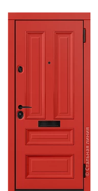 Входная дверь Рапсодия (вид снаружи) - купить в Москве