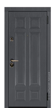 Входная дверь Льюис (вид снаружи) - купить в Москве