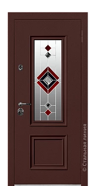Входная дверь Беатриче (вид снаружи) - купить в Москве