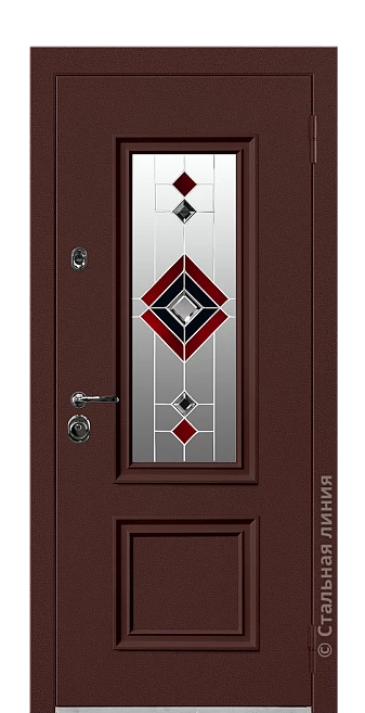 Входная дверь Беатриче (вид снаружи) - купить в Москве