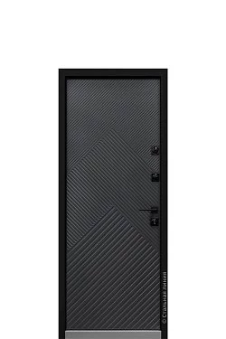 Входная дверь 883АР1 (витринный образец) (вид изнутри) - купить в Москве