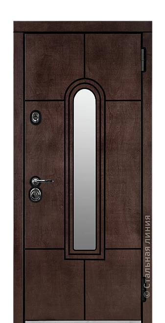 Входная дверь Алькор (вид снаружи) - купить в Москве