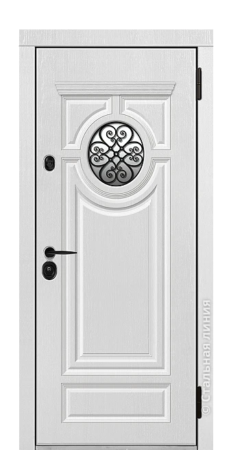 Входная дверь Трентино (вид снаружи) - купить в Москве