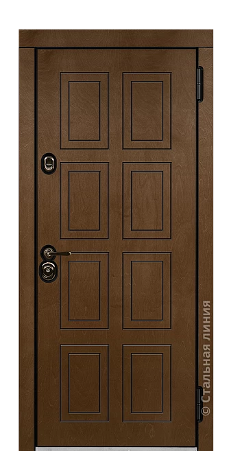 Входная дверь Клермон (вид снаружи) - купить в Москве