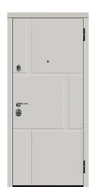 Входная дверь Фламенко (вид снаружи) - купить в Москве