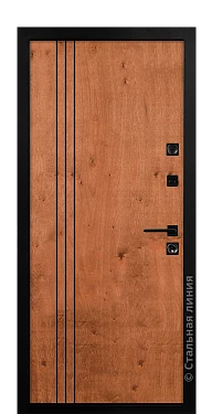 Входная дверь Сага (вид изнутри) - купить в Москве