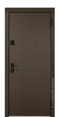Входная дверь Пламб (вид снаружи) - купить в Москве