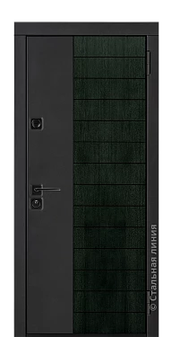 Входная дверь Сага Лайт (вид снаружи) - купить в Москве