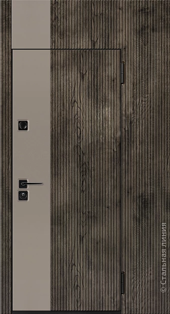 Входная дверь Кобург (вид снаружи) - купить в Москве