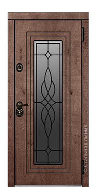 Входная дверь Фибоначчи (вид снаружи) - купить в Москве