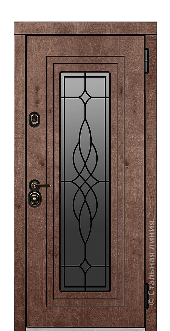 Входная дверь Фибоначчи (вид снаружи) - купить в Москве