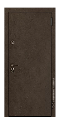 Входная дверь Калифорния (вид снаружи) - купить в Москве