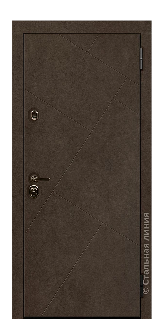 Входная дверь Калифорния (вид снаружи) - купить в Москве