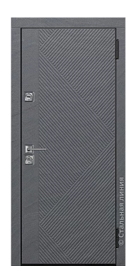 Входная дверь Кампинас (вид снаружи) - купить в Москве