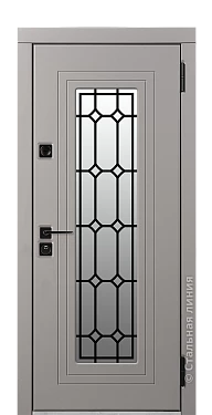 Входная дверь Фибоначчи (вид снаружи) - купить в Москве
