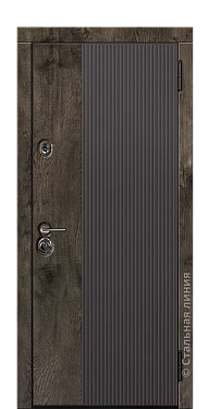 Входная дверь Кобург (вид снаружи) - купить в Москве