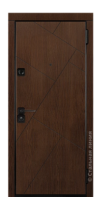 Входная дверь Калифорния (вид снаружи) - купить в Москве