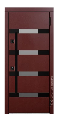 Входная дверь Бохус (вид снаружи) - купить в Москве