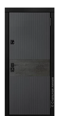 Входная дверь Кантабрия (вид снаружи) - купить в Москве