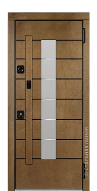 Входная дверь Аликанте (вид снаружи) - купить в Москве